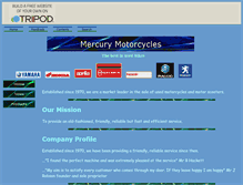 Tablet Screenshot of mercury-motorcycles.tripod.com