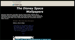 Desktop Screenshot of disneyspacewallpaper.tripod.com