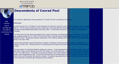 Desktop Screenshot of conradpool.tripod.com