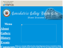 Tablet Screenshot of consolatrix-college.tripod.com