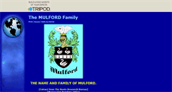 Desktop Screenshot of mulfordfamily.tripod.com