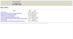 Desktop Screenshot of daneelrush.tripod.com
