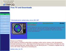 Tablet Screenshot of freetv-downloads.tripod.com