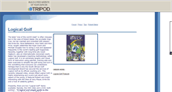 Desktop Screenshot of logicalgolf.tripod.com