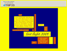 Tablet Screenshot of firstflight.tripod.com