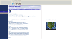 Desktop Screenshot of channel14news.tripod.com