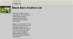 Desktop Screenshot of blackbarnaviation.tripod.com