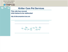 Tablet Screenshot of krittercare.tripod.com