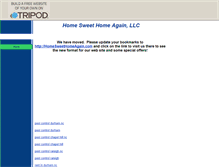 Tablet Screenshot of homesweethomeagain.tripod.com