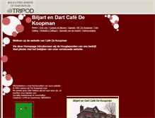 Tablet Screenshot of henkdekoopman.tripod.com
