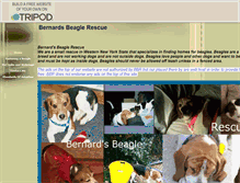 Tablet Screenshot of bernardsbeaglerescue.tripod.com