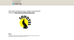 Desktop Screenshot of coyotesjuarez.tripod.com