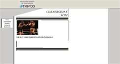 Desktop Screenshot of cornerstonegym.tripod.com