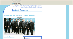 Desktop Screenshot of conjuntoprogreso.tripod.com