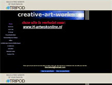 Tablet Screenshot of creative-art-works.tripod.com
