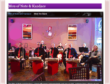 Tablet Screenshot of menofnoteband.tripod.com