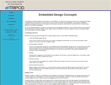 Tablet Screenshot of embeddeddesign.tripod.com