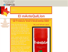 Tablet Screenshot of elmantequillon.tripod.com