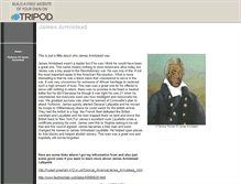 Tablet Screenshot of james-armistead.tripod.com