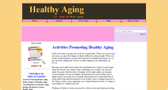 Desktop Screenshot of healthyaging.tripod.com