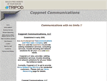 Tablet Screenshot of coppnetllc.tripod.com