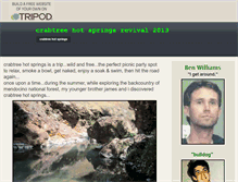 Tablet Screenshot of crabtree.hotsprings.tripod.com
