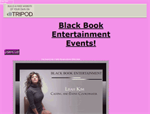 Tablet Screenshot of blackbookent.tripod.com