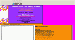Desktop Screenshot of hartfamily3.tripod.com