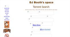 Desktop Screenshot of djbooth.tripod.com