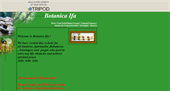 Desktop Screenshot of botanica-ifa.tripod.com