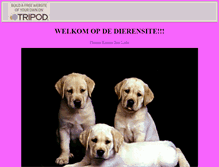Tablet Screenshot of dierensite.tripod.com