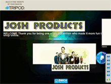 Tablet Screenshot of joshproducts.tripod.com