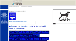 Desktop Screenshot of predatorspaintball.tripod.com