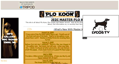 Desktop Screenshot of masterkoon.tripod.com