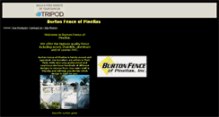 Desktop Screenshot of burtonfence.tripod.com