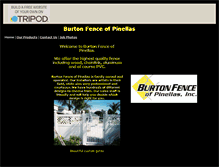 Tablet Screenshot of burtonfence.tripod.com
