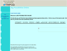Tablet Screenshot of bigpossibilities.tripod.com