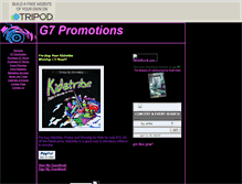 Tablet Screenshot of g7promotions.tripod.com