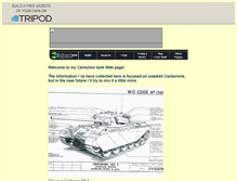 Tablet Screenshot of centuriontank.tripod.com