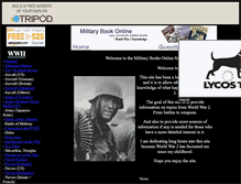 Tablet Screenshot of militarybooks.tripod.com