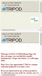 Mobile Screenshot of fulltango.tripod.com