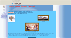 Desktop Screenshot of joyfulnoisegospel.tripod.com