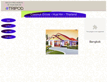 Tablet Screenshot of coconutgrovehuahin.tripod.com