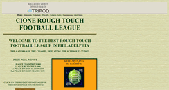 Desktop Screenshot of cioneroughtouch.tripod.com
