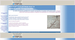 Desktop Screenshot of exceptionallearners.tripod.com
