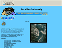 Tablet Screenshot of parables-in-melody.tripod.com