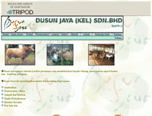 Tablet Screenshot of dusunjaya.tripod.com