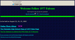 Desktop Screenshot of palmdalehs77.tripod.com
