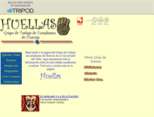 Tablet Screenshot of grupohuellas.tripod.com
