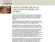 Tablet Screenshot of cassavaexport.tripod.com